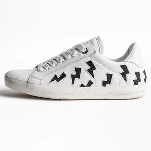 🔳ZADIG & VOLTAIRE SHOES!! LIGHTNING BOLT SOLD OUT!! SIZE 39! BRAND NEW BOX!!